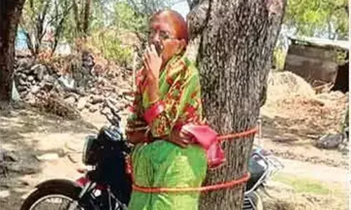 TG: భర్త చేసిన తప్పునకు భార్యకు శిక్ష