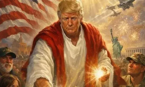 Donald Trump: సోషల్ మీడియాలో క్రీస్తు వేషంలో ఉన్న ఏఐ ఫొటోను షేర్ చేసిన ట్రంప్