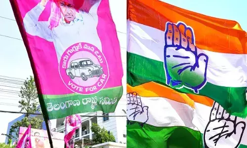 Telangana News : తెలంగాణలో ఢీ అంటే ఢీ.. బీఆర్ ఎస్ వర్సెస్ కాంగ్రెస్..