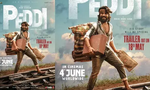 Peddi trailer :  పెద్ది ట్రైలర్ రిలీజ్ డేట్ వచ్చేసింది
